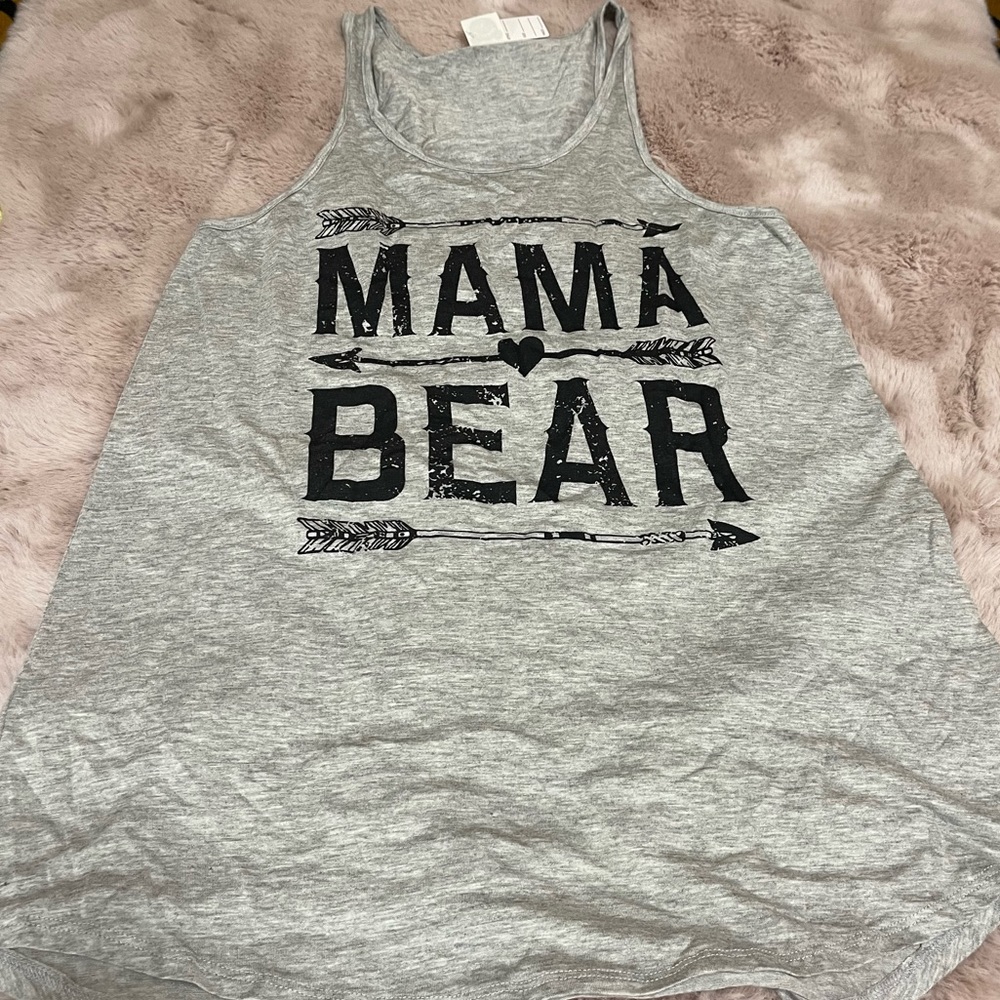 Color Bear… Mama Bear Tank Top
